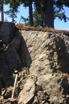 Geology on Mount Grant - Contributed photo