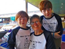 Luke and Zach Fincher and their Nana - Contributed photo