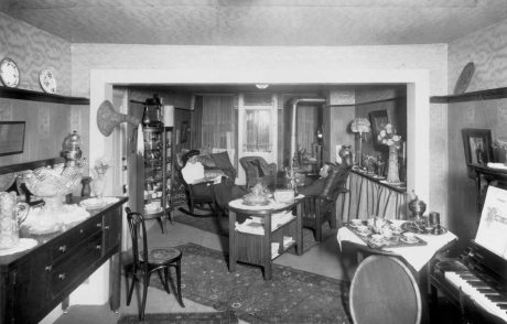 The Sunset Suite at Roche Harbor's Hotel de Haro, circa 1900 - SJ Museum photo