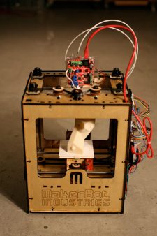 A Makerbot 3D Printer - Photo by Bre Pettis